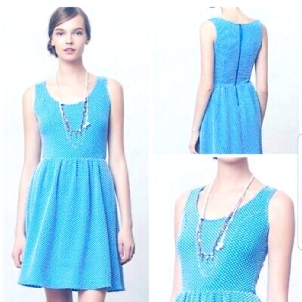 Anthropologie Maeve Caldera Polka Dot Dress Medium